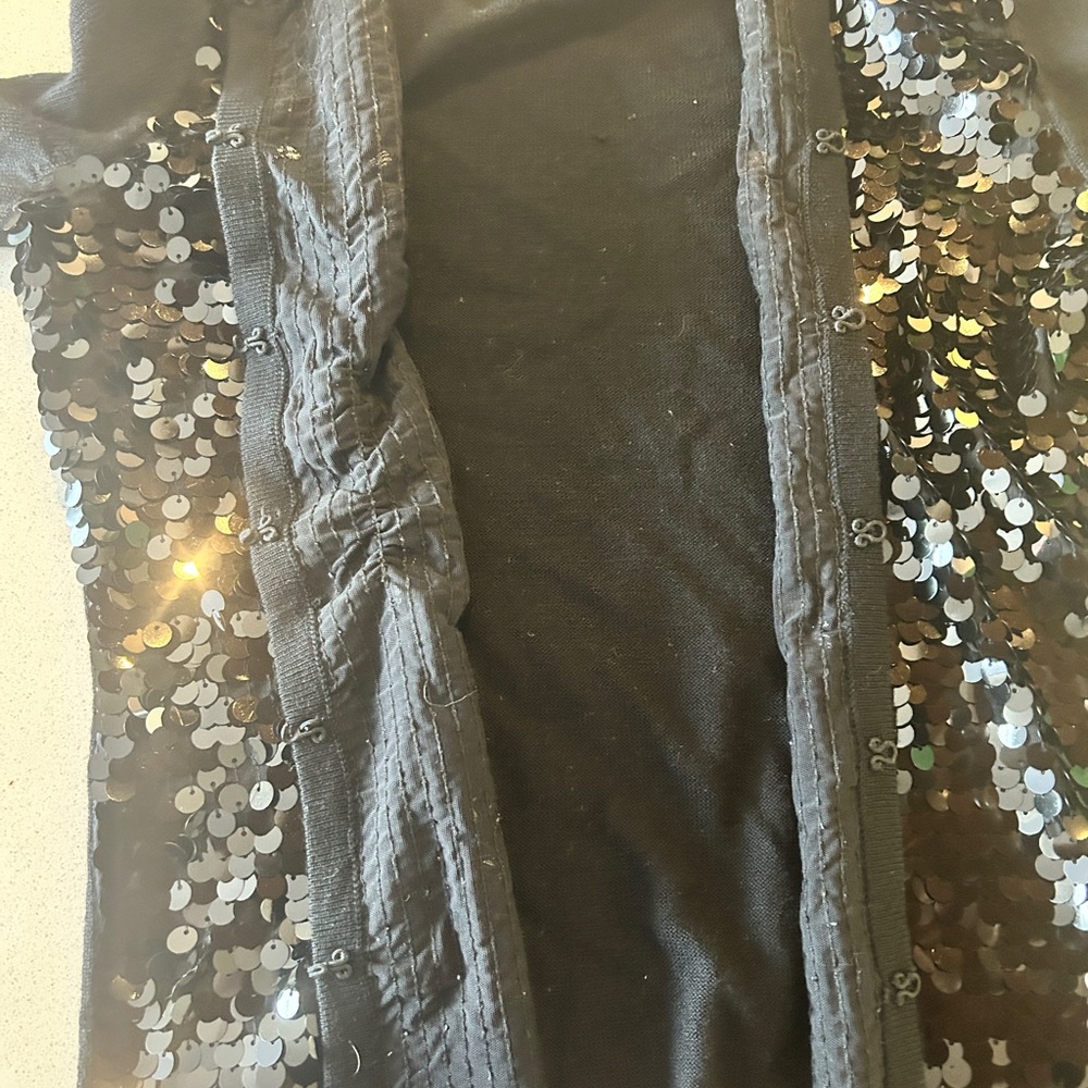 Sequin Embellished Black sweater